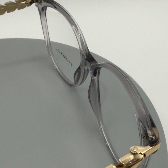 New Tiffany & CO Eyeglasses TF 2220B 8270 Crystal Grey Gold Frames 54mm READ - Picture 9 of 9